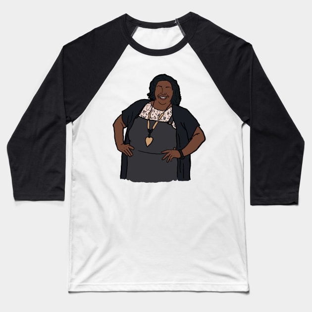 Alison Hammond Baseball T-Shirt by CaptainHuck41